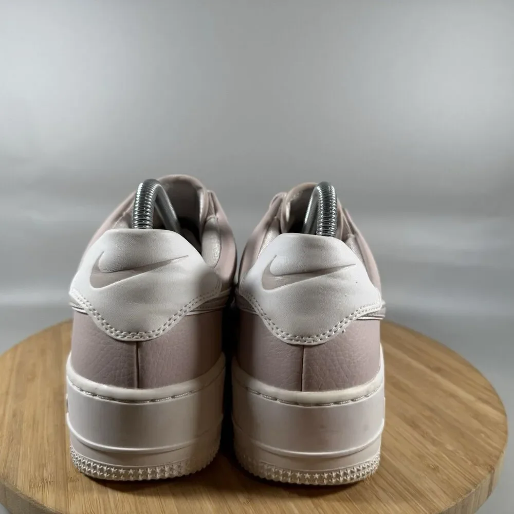 Nike‎ Women's Air Force 1 Sage Low Platinum Leather Sneakers Size 10 CJ1642-002